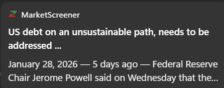 Fed Chair Powell made a huge statement that should  concern everyone